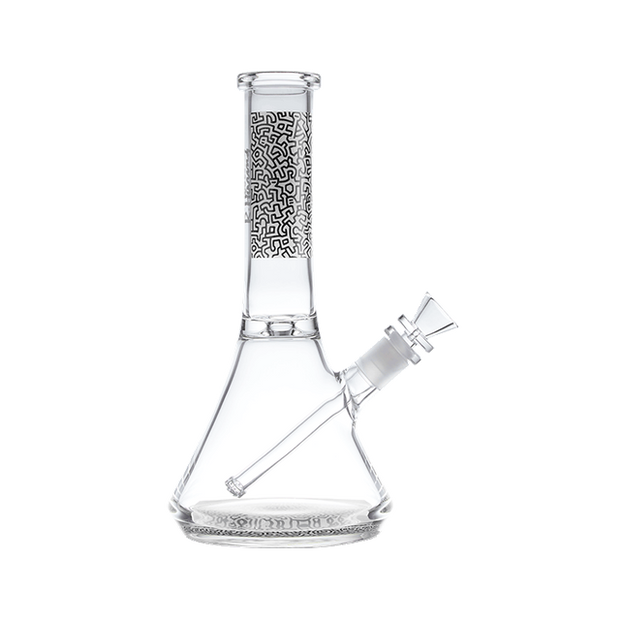 K. Haring Glass Beaker Water Pipe - Headshop.com