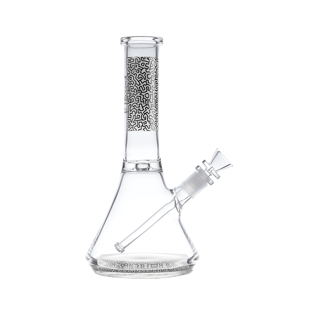 K. Haring Glass Beaker Water Pipe - Headshop.com
