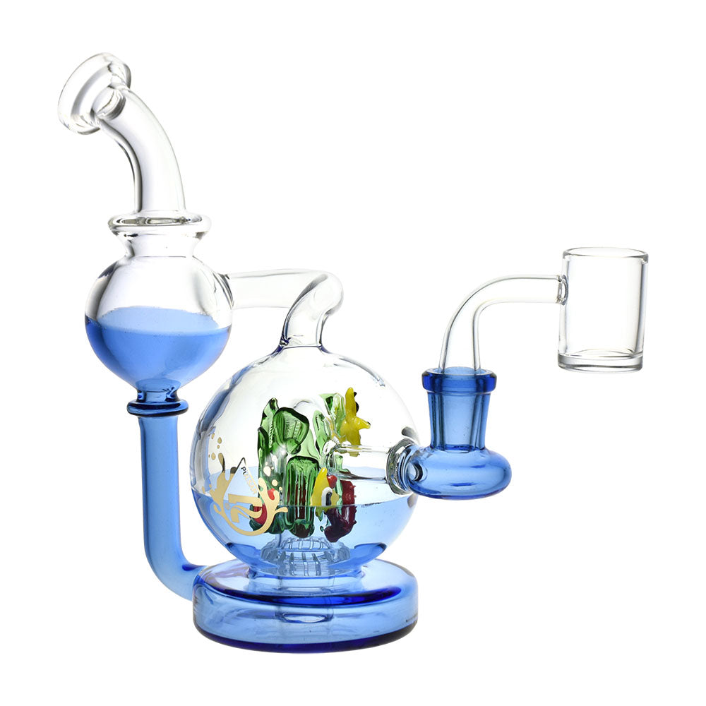 Pulsar Sea Globe Recycler Dab Rig - 7" / 14mm F - Headshop.com