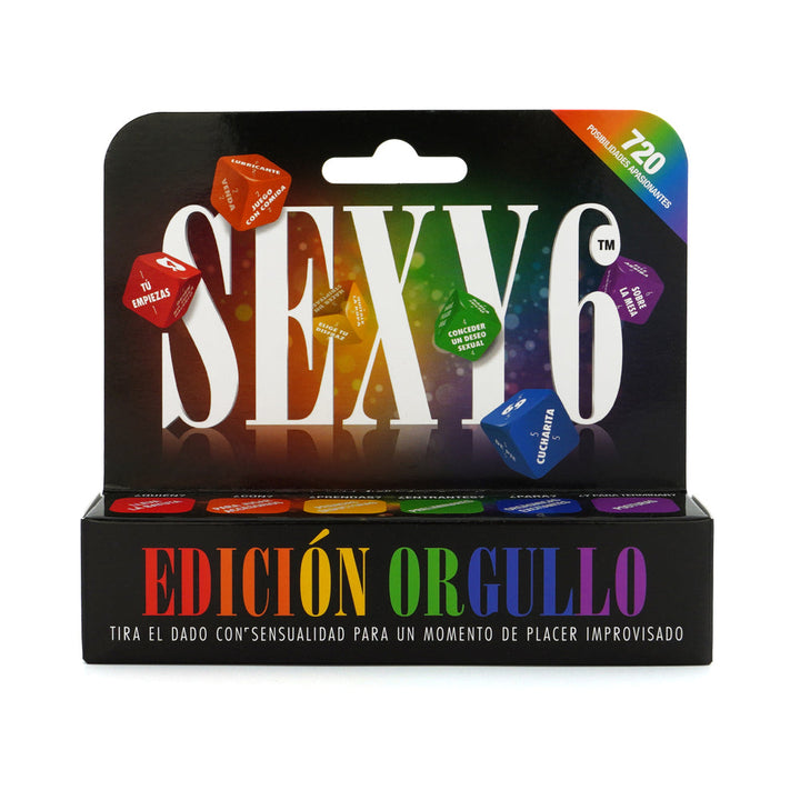 Sexy 6 Dice Game Pride Edition Spanish - Headshop.com