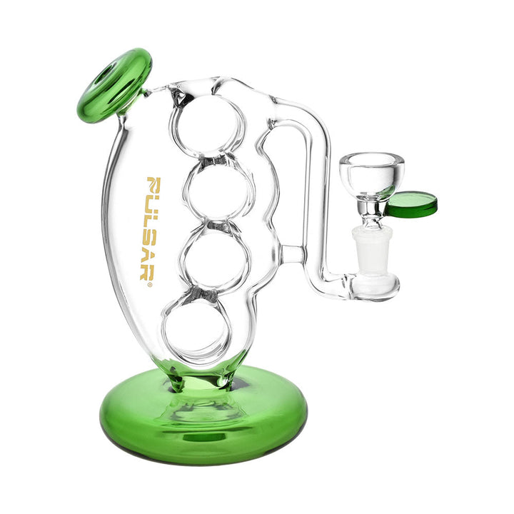 Pulsar Knuckle Bubbler Pro Water Pipe | 6.25" | 14mm F - Headshop.com