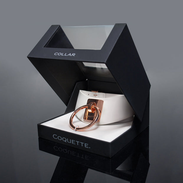 Coquette Pleasure Collection Choker White - Headshop.com