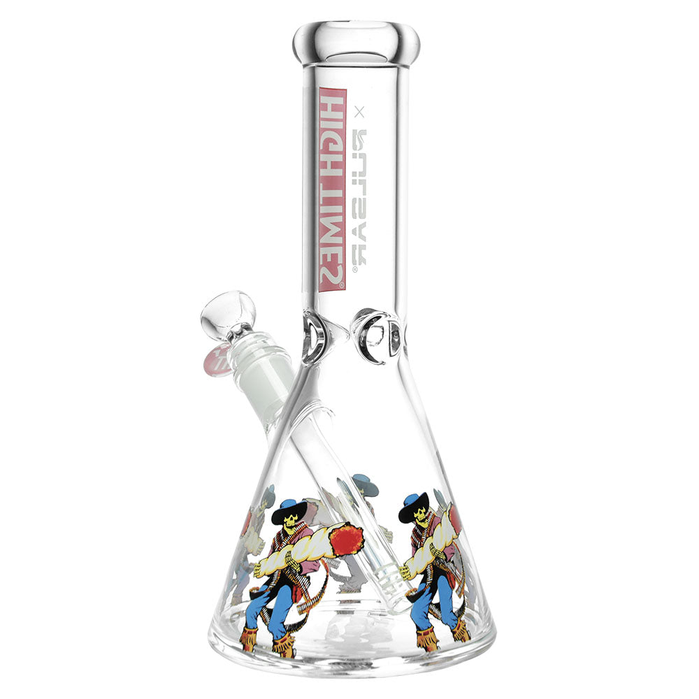 High Times x Pulsar Beaker Water Pipe - Cowboys / 10.5" / 14mm F - Headshop.com