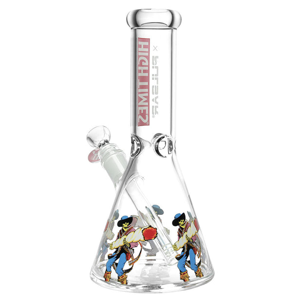 High Times x Pulsar Beaker Water Pipe - Cowboys / 10.5" / 14mm F - Headshop.com