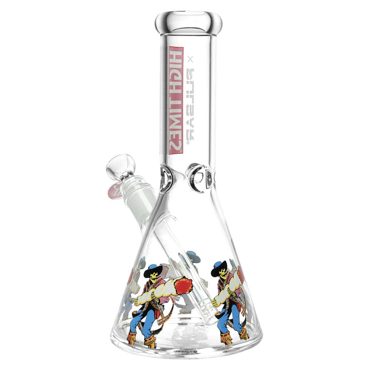 High Times x Pulsar Beaker Water Pipe - Cowboys / 10.5" / 14mm F - Headshop.com