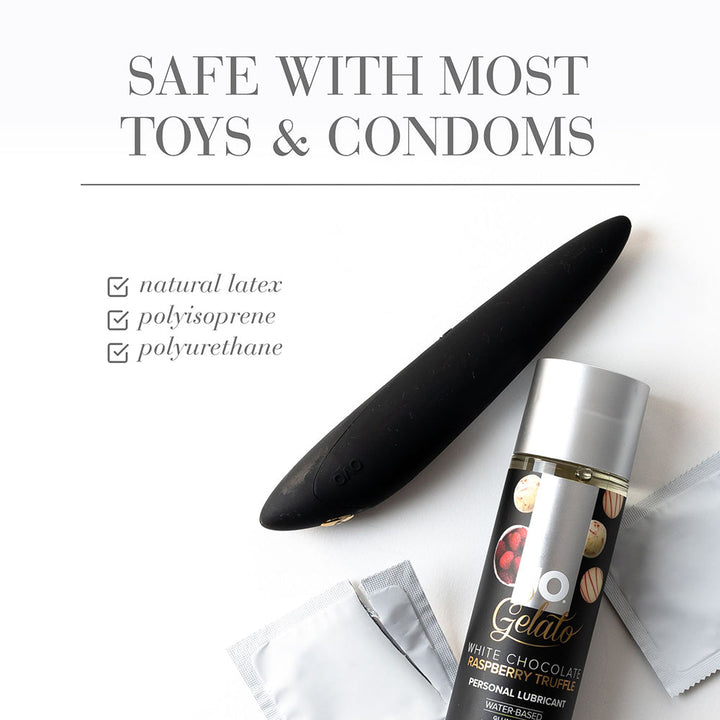 JO Gelato White Chocolate Rasberry Truffle Water-Based Lubricant 1 oz. - Headshop.com