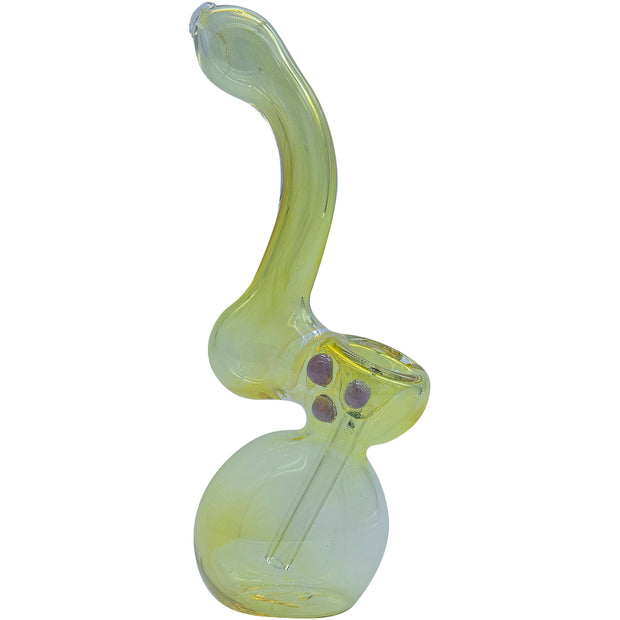LA Pipes "Silver Sherlock" Fumed Sherlock Bubbler Pipe (Various Colors) - Headshop.com