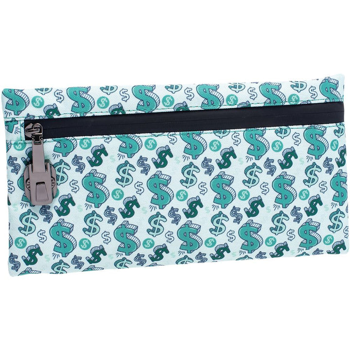 Smell Proof Zippered Fabric Pouch | 11" x 6" - Headshop.com