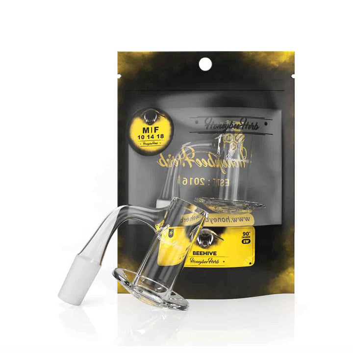 BEEHIVE QUARTZ BANGER - 90° DEGREE | BL - Headshop.com