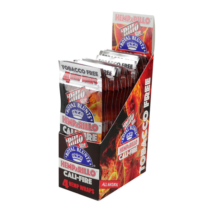 15PC DISP - Royal Blunts Hemparillo Hemp Wraps - Headshop.com