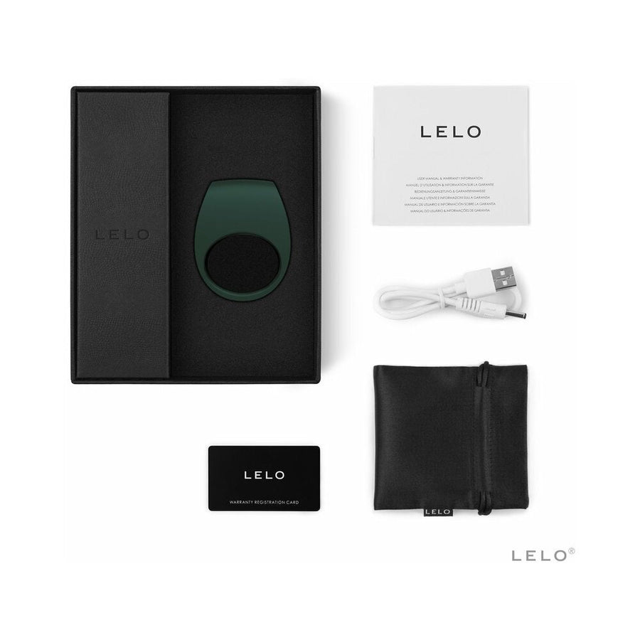 LELO TOR 2 Rechargeable Vibrating Cockring Green - Headshop.com