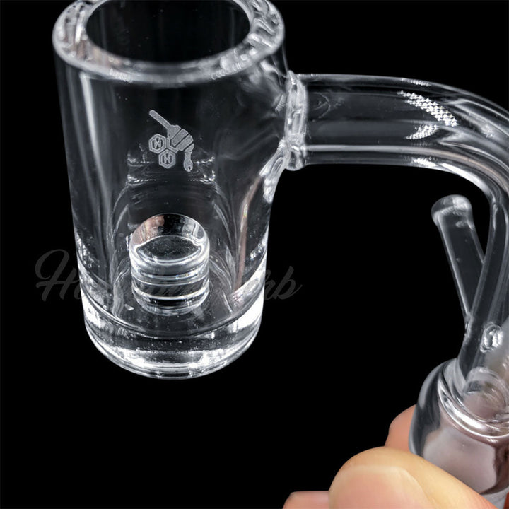 ENAIL CORE REACTOR QUARTZ BANGER - 90° DEGREE | YL - Headshop.com