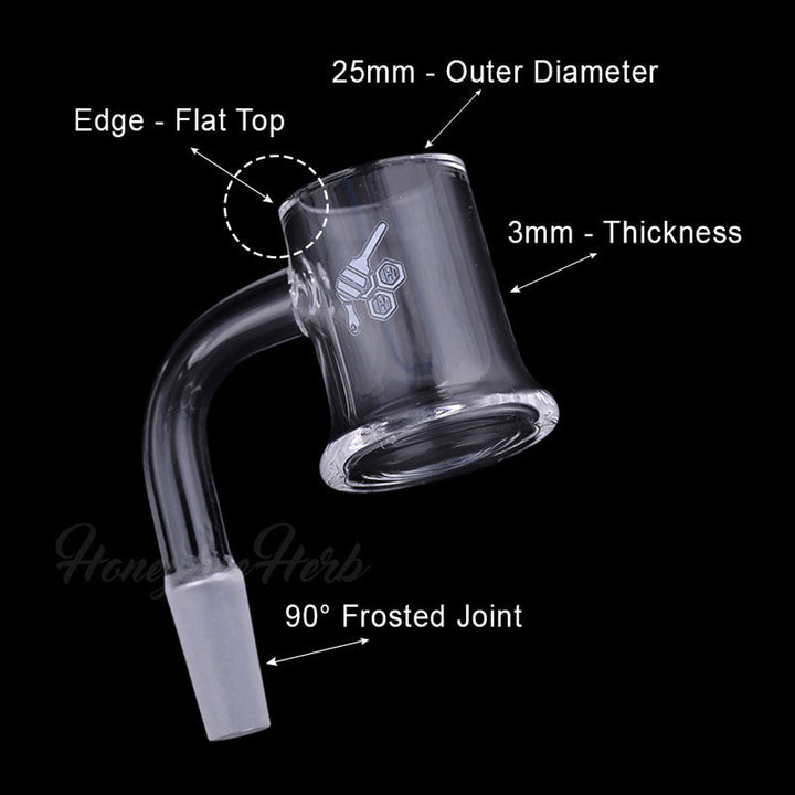 HONEY MUG QUARTZ BANGER - 90° DEGREE | YL - Headshop.com