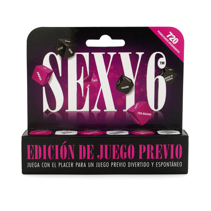 Sexy 6 Dice Game Foreplay Edition Spanish - Headshop.com
