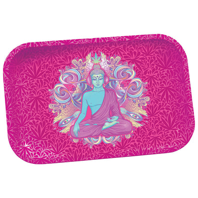 Fujima Metal Rolling Tray - 7.5"x11.25" - Headshop.com