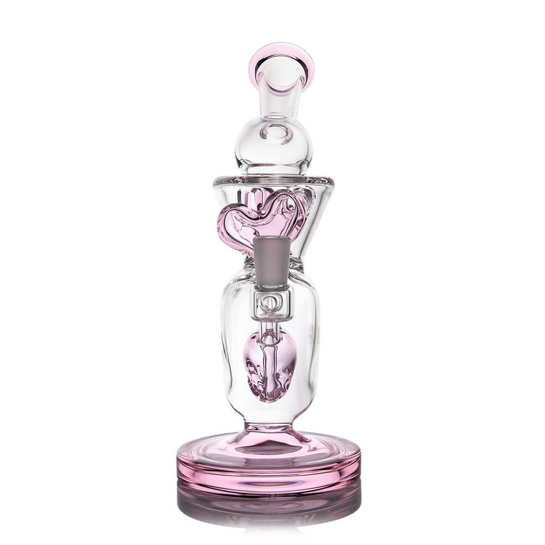MJ Arsenal Melting Hearts Mini Dab Rig Valentine's Day - Headshop.com