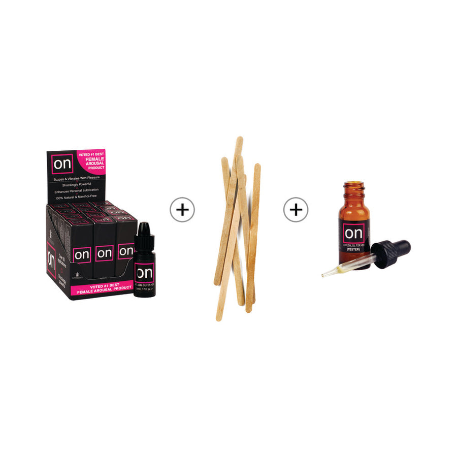 Sensuva ON Original Arousal Oil Refill Kit (12 bottles) - Headshop.com