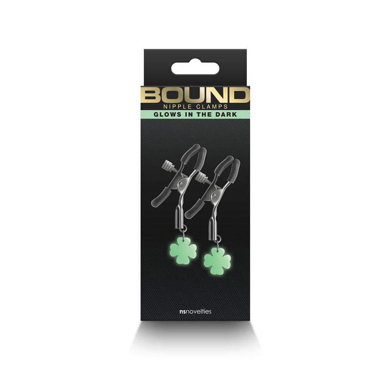 Bound Nipple Clamps G4 Gunmetal - Headshop.com