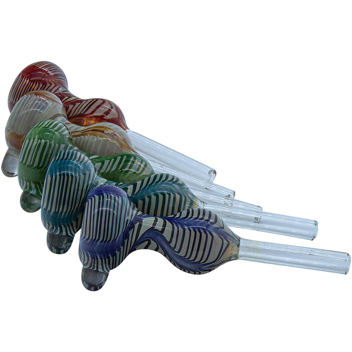 LA Pipes Wrap-n-Rake Bubble Pull-Stem Slide Bowl - Headshop.com