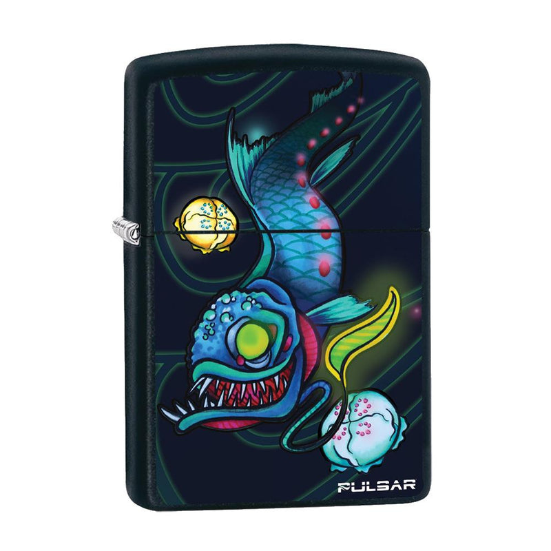 Pulsar Psychedelic Dragonfish Zippo Lighter - Headshop.com