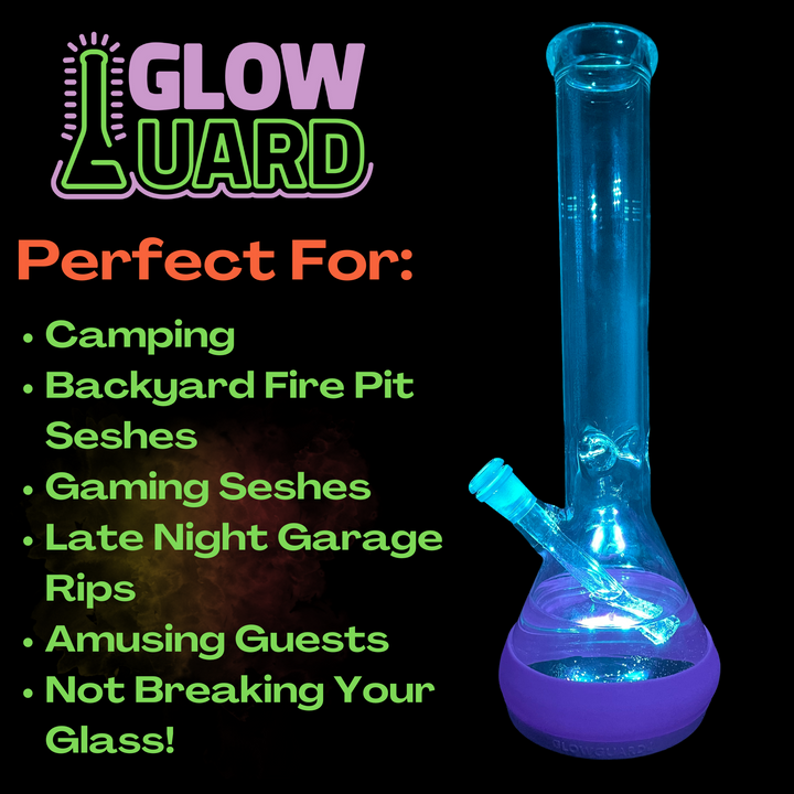Bong Base Bumper USB Rechargeable 3in-4.25in Bases Silicone Fits Variety of Shapes - Headshop.com