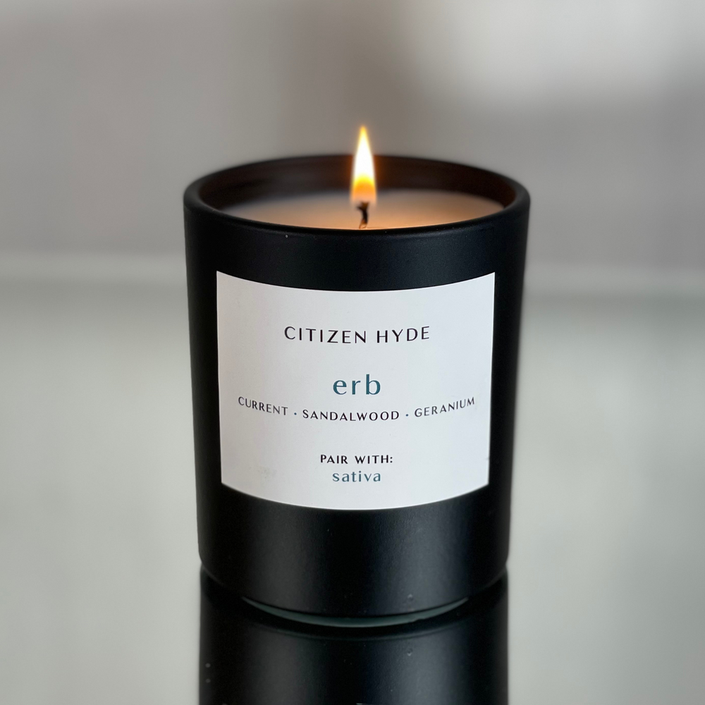 Erb Citizen Hyde Candle, Pairs with Sativa - Headshop.com