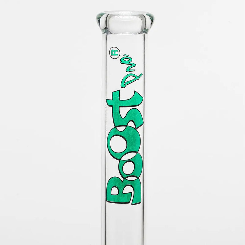 Boost | 17" Green Beaker Base Glass Water Pipe - Headshop.com
