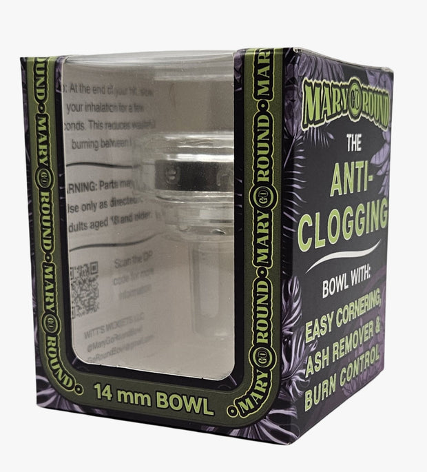 Mary Go Round - 14mm Bong Bowl With Anti-Clog Tech & Easy-Clean Design - Headshop.com