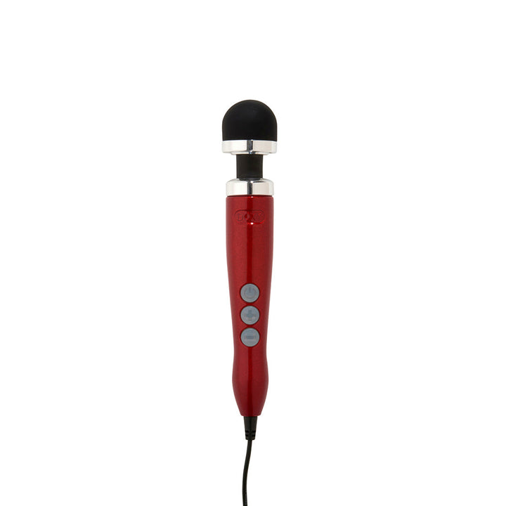 Doxy Die Cast 3 Compact Wand Vibrator Candy Red - Headshop.com