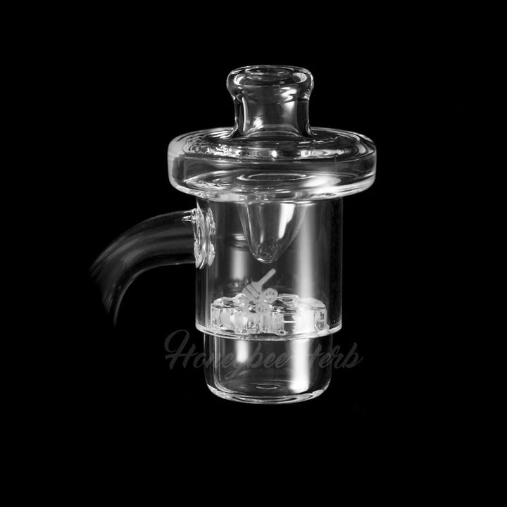 HONEY DISC DEEP DISH QUARTZ BANGER - 90° DEGREE | YL - Headshop.com