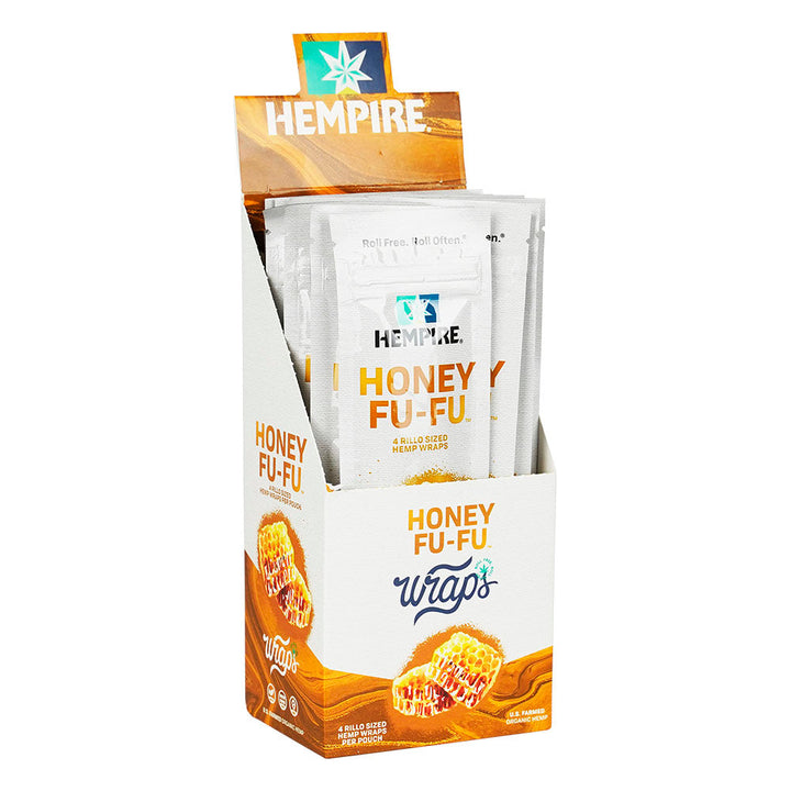 Hempire Hemp Wraps | 4pk | 15pc Display - Headshop.com