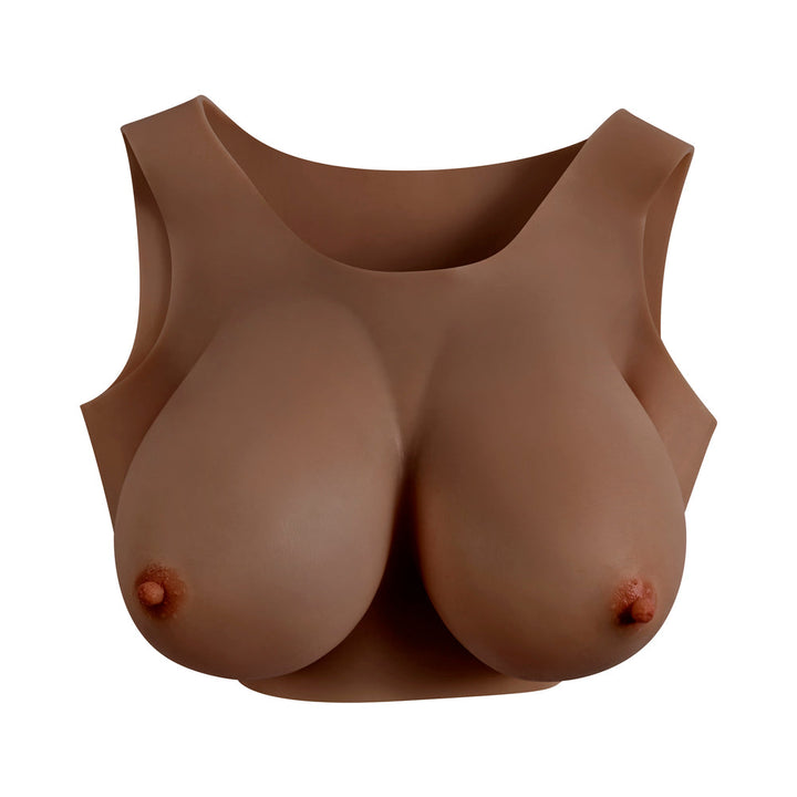 Gender X Undergarments Plate E-Cup Silicone Dark - Headshop.com