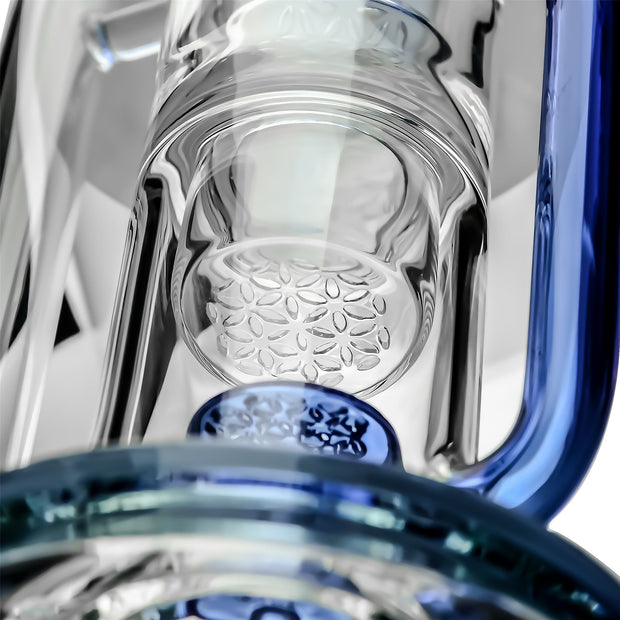 Calibear Pillar Flower Of Life Klein Bong