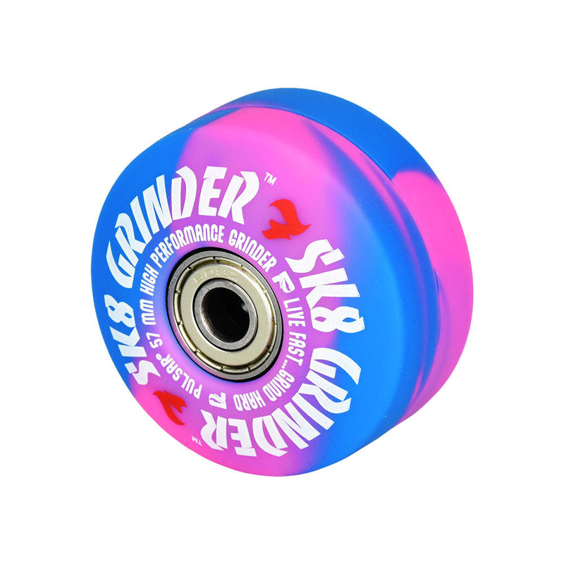 Pulsar SK8 Grinder | 3pc | 2.2"| Swirl Colors | 6pc Display - Headshop.com