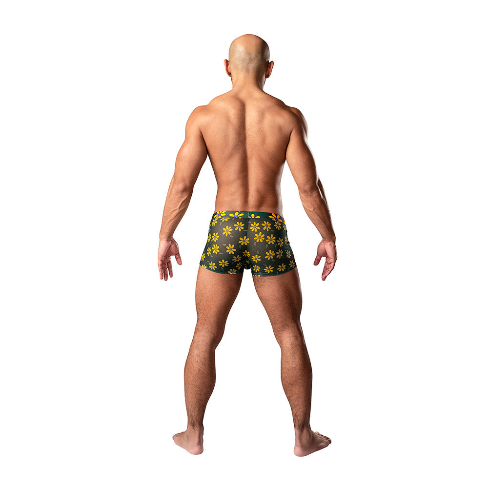 Male Power Petal Power Pouch Short Daisy Print S - Headshop.com