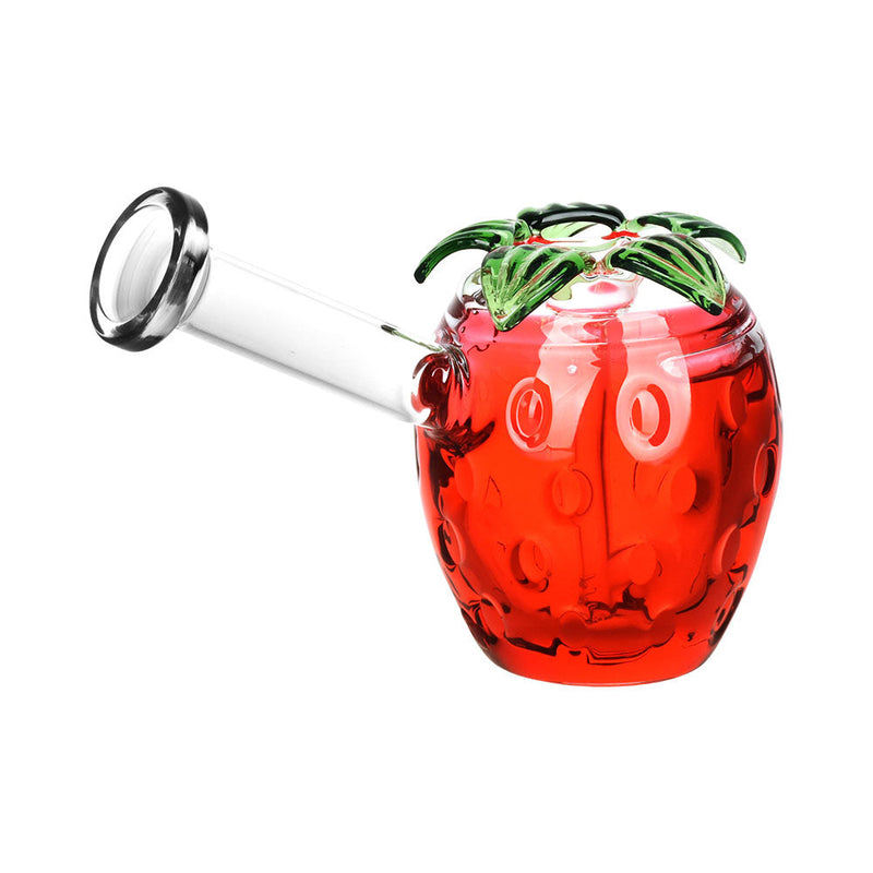 Strawberry Glycerin Bubbler Pipe | 4.5" - Headshop.com