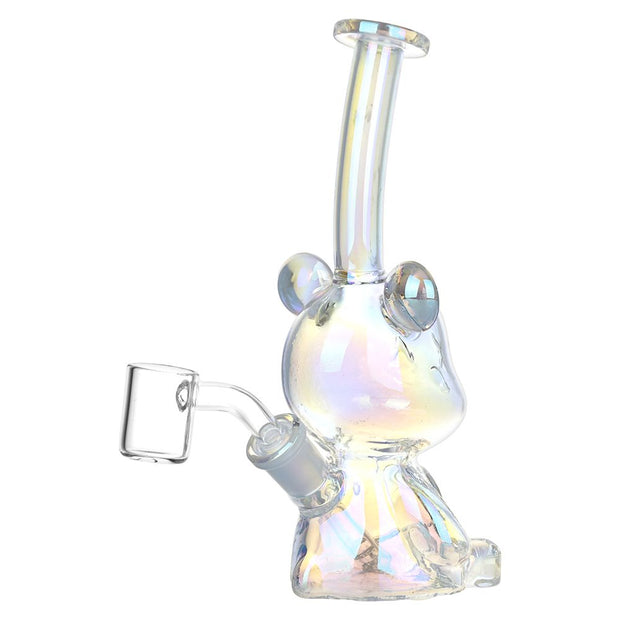 Bear-ly Coherent Glass Dab Rig - 7" / 14mm F / Colors Vary