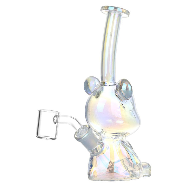 Bear-ly Coherent Glass Dab Rig - 7" / 14mm F / Colors Vary