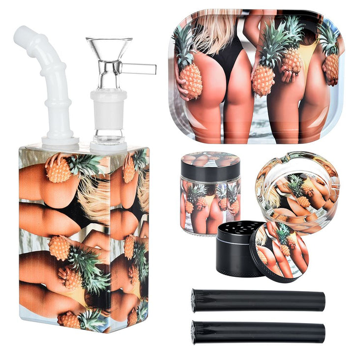 Pulsar Design Series Juicebox Water Pipe Smoker's Travel Kit - Headshop.com