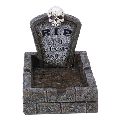 Fujima RIP Tombstone Ashtray - 6.3" - Headshop.com