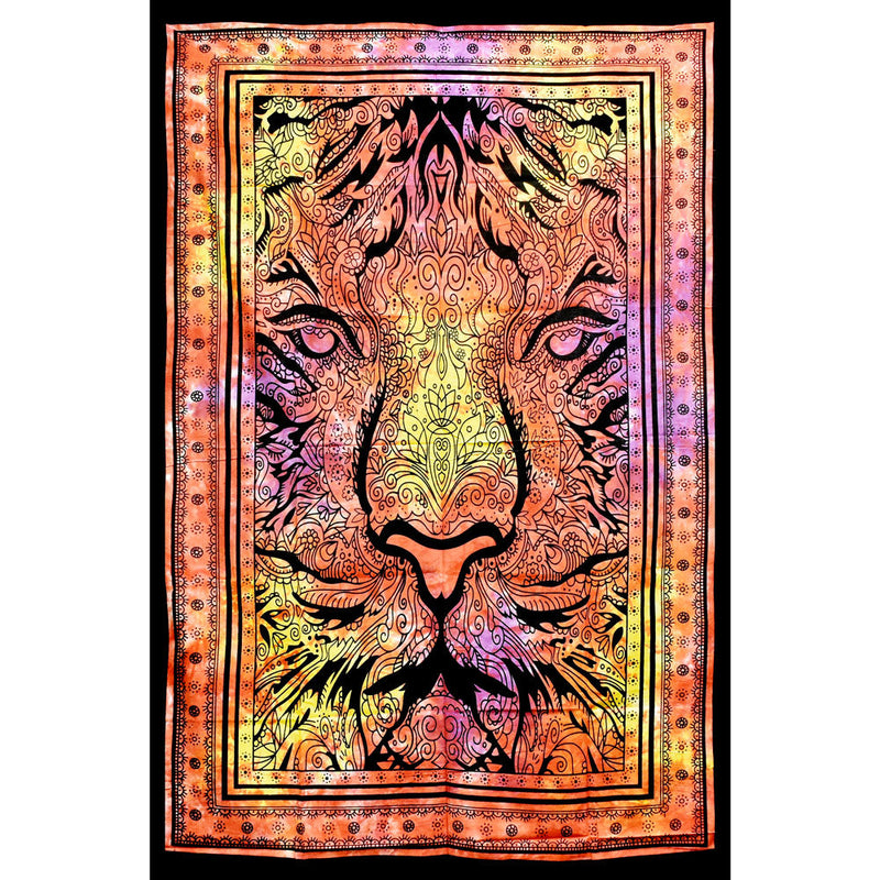 ThreadHeads Jungle King Lion Tapestry - Headshop.com