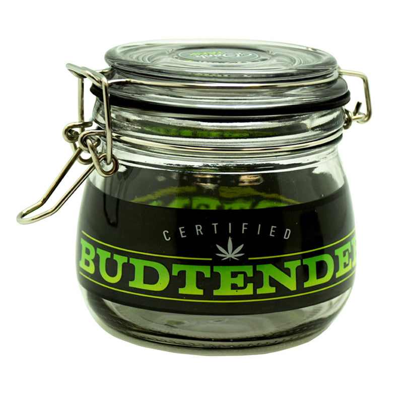 Dank Tank Airtight Glass Storage Jar Budtender