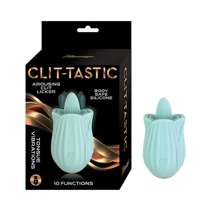 Clit-Tastic Arousing Clit Licker Aqua - Headshop.com