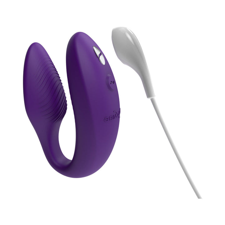 We-Vibe Sync 2 Rechargeable Silicone Couples Vibrator Purple - Headshop.com