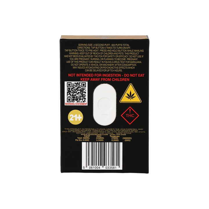 Budzburn THC Special Blend Dual Switch Flavor Disposable | 3g | 5ct Display