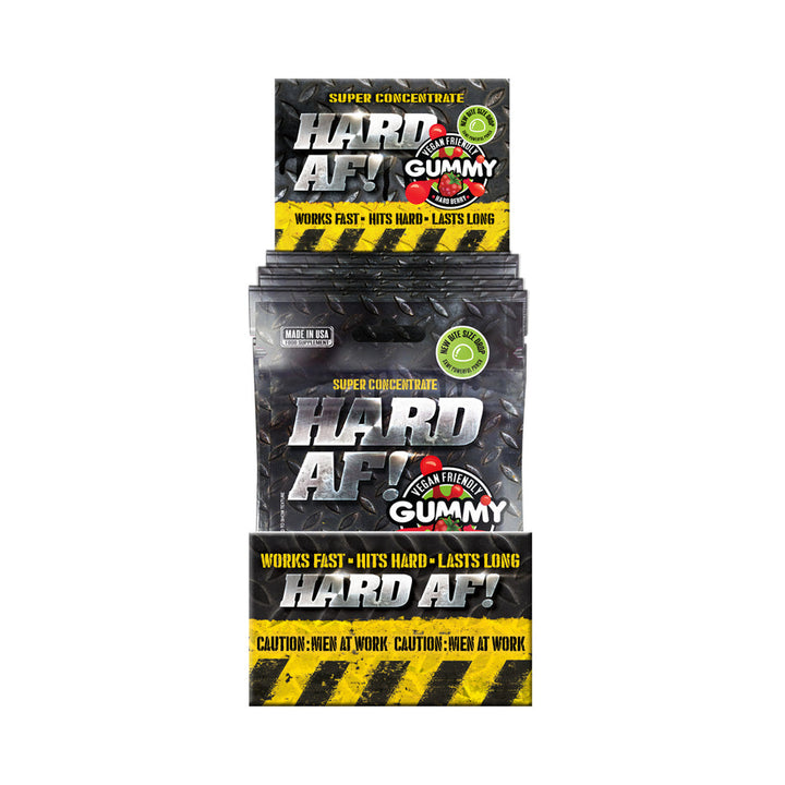 Hard AF Gummy Male Enhancement 20-Piece Display - Headshop.com
