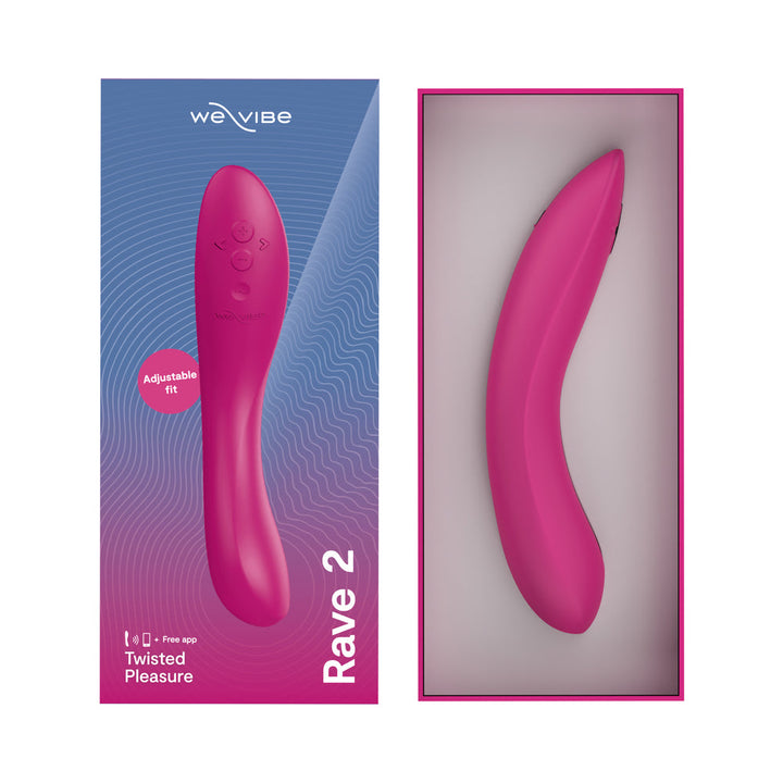 We-Vibe Rave 2 G-Spot Fuchsia - Headshop.com