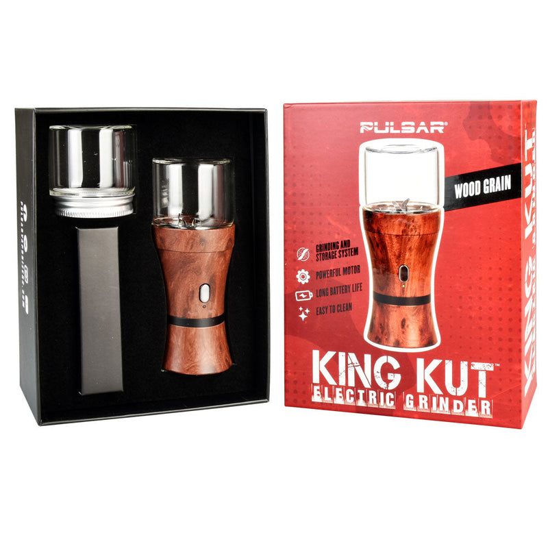 Pulsar King Kut Portable Electric Herb Grinder - Headshop.com