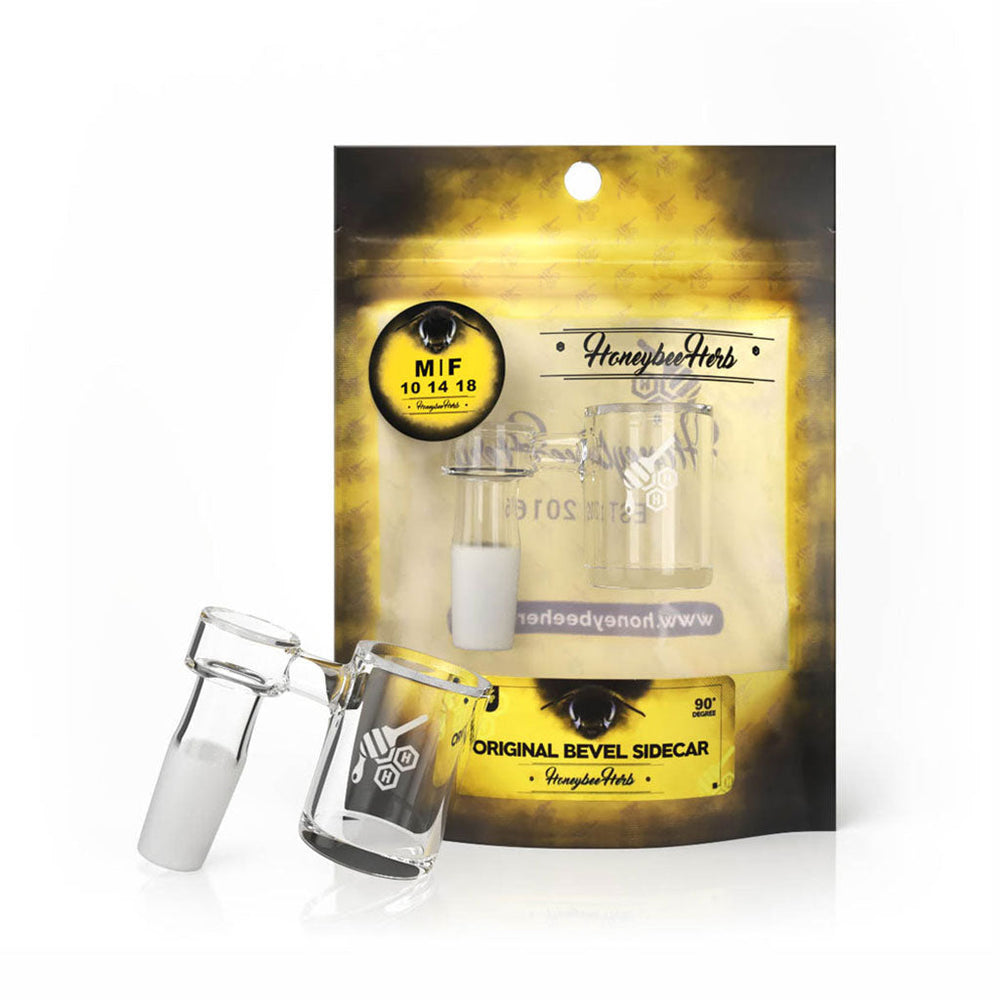 ORIGINAL BEVEL SIDECAR QUARTZ BANGER - 90° DEGREE | YL - Headshop.com