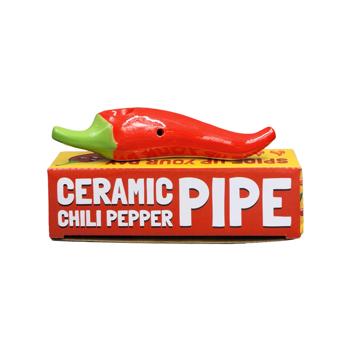 mini chili pepper pipe - red - Headshop.com